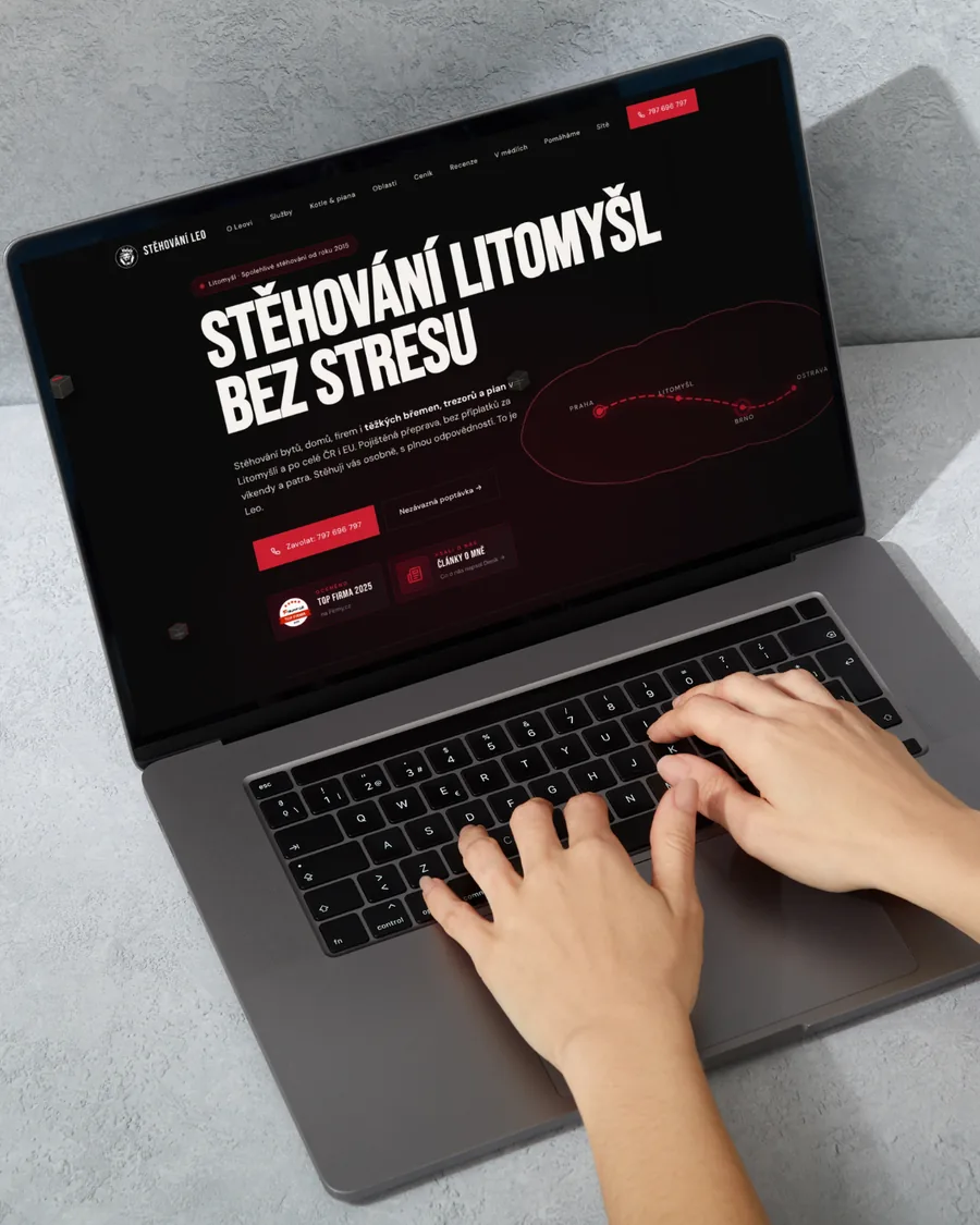 Web Stěhování Leo